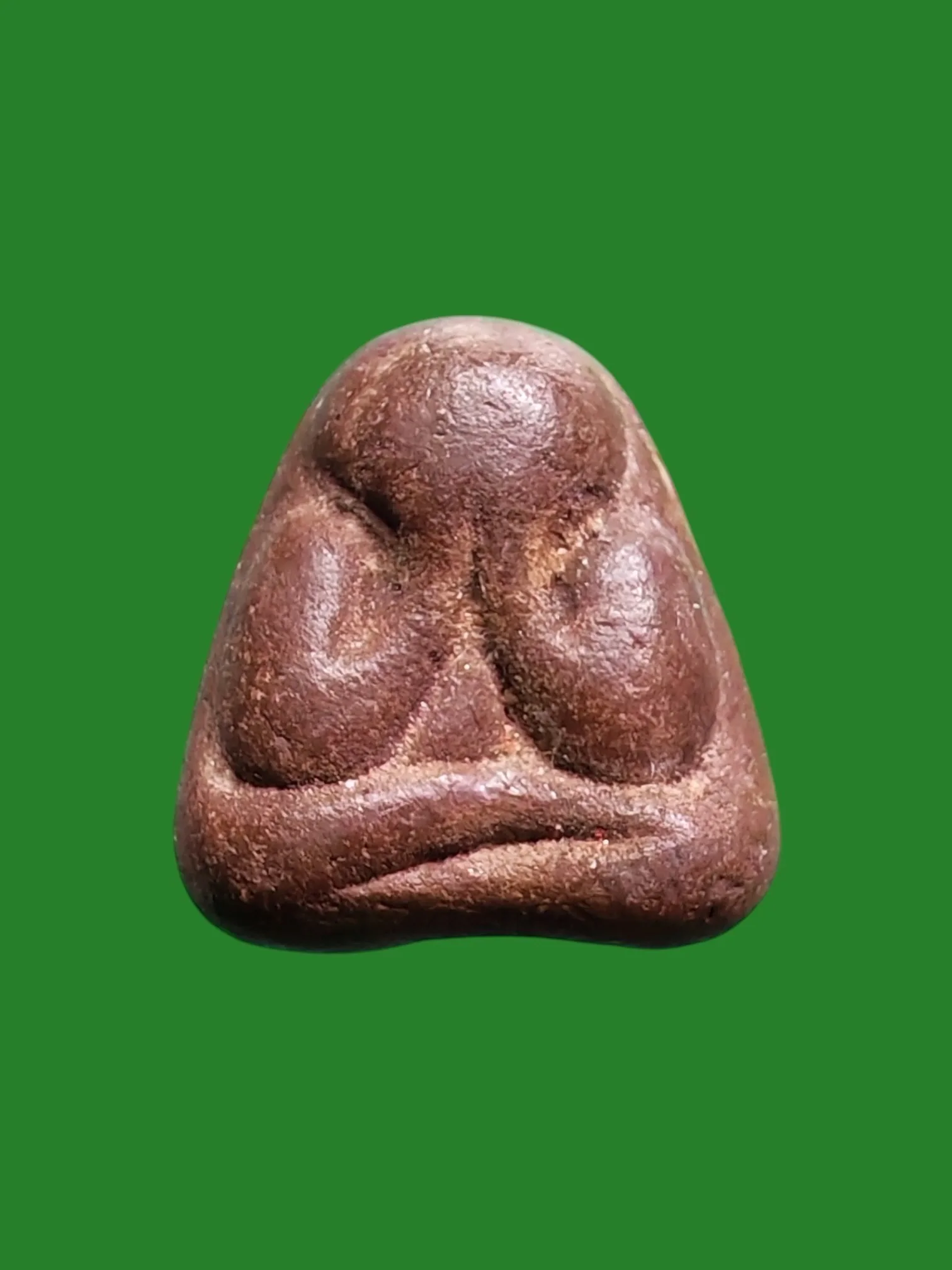 Phra Pid Ta Kwan Khao Mini Coconut Shell B.E. 2500 by Luang Pho Wichian Wat Khruea Wan Chonburi