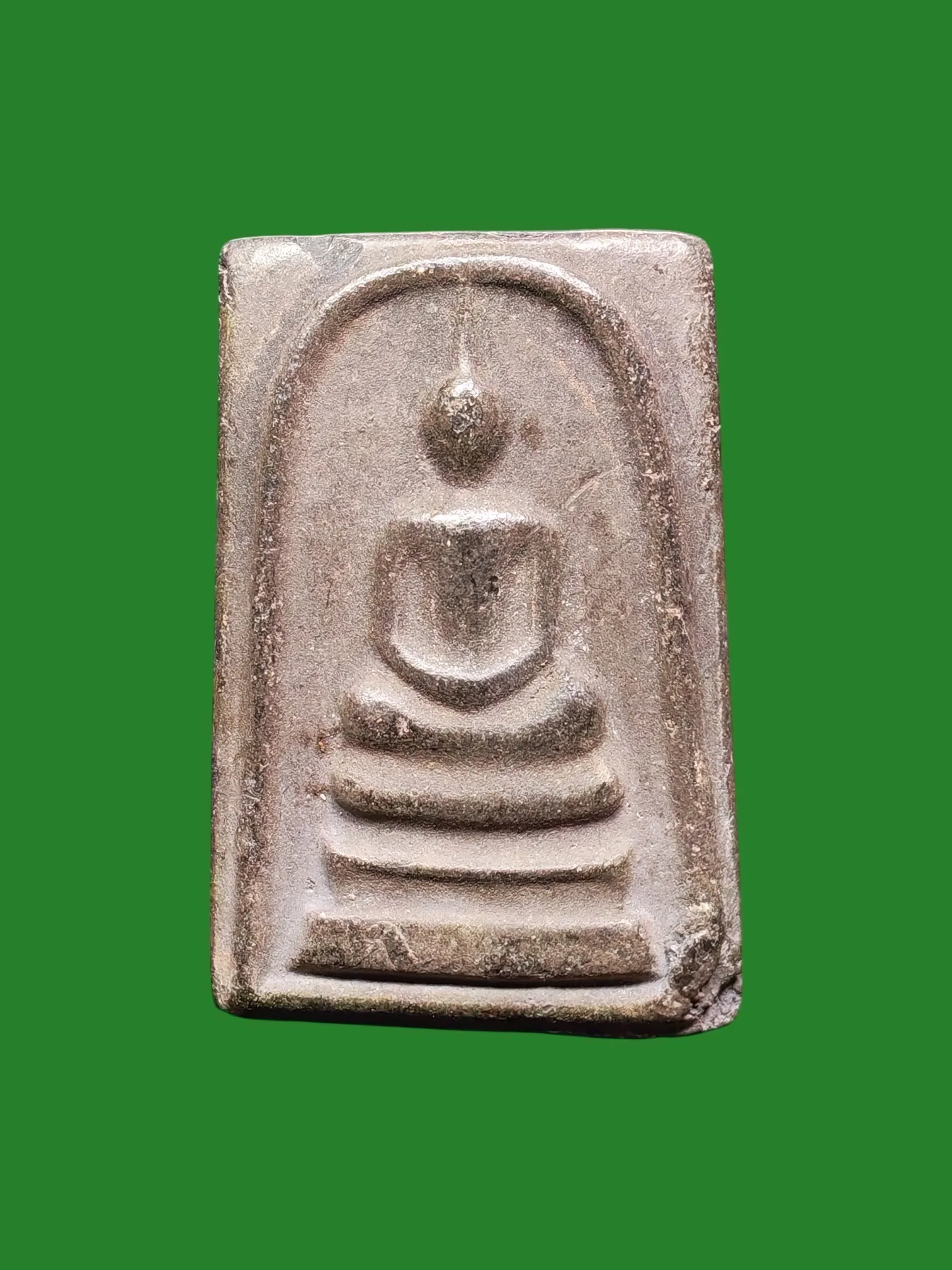 Phra Somdej Luang Pho Cheuea Small Unalome Yantra Back Wat Mai Bamphen Bun Chainat
