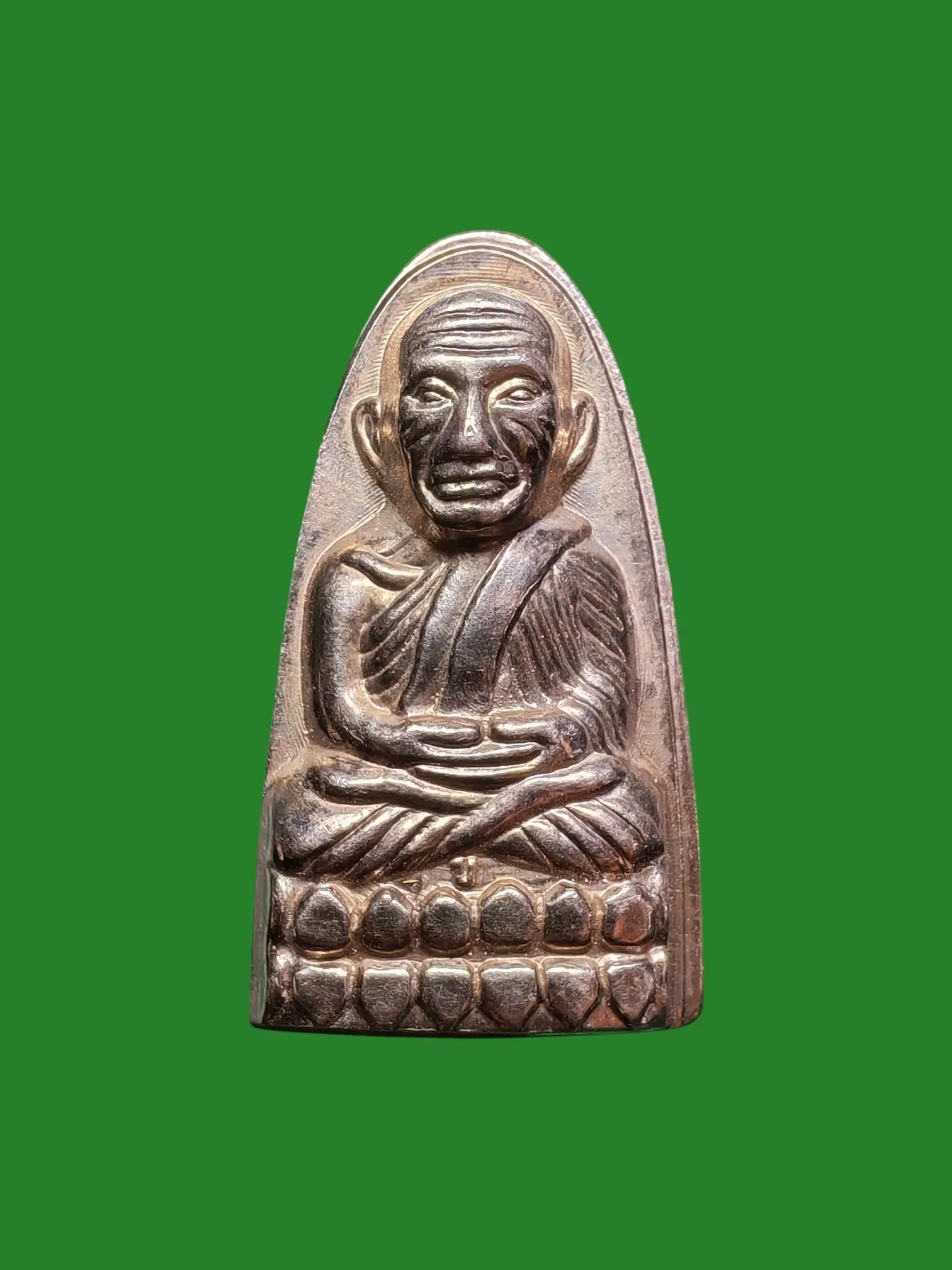 Luang Pu Tuat Saturday Fifth Great Fortune Blessing Pho Than Khiao Wat Huay Ngao B.E. 2551 Alpaca #550