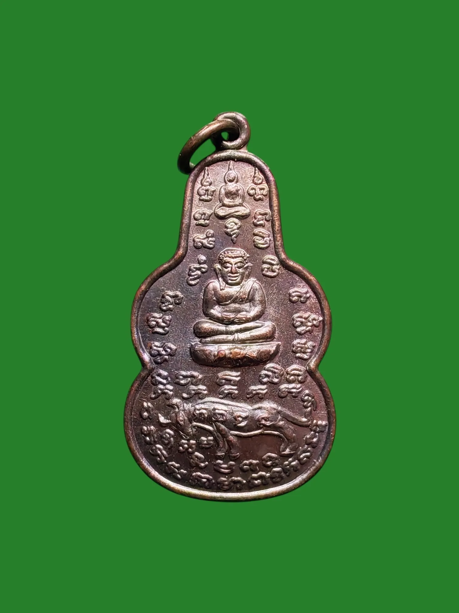 Water Turtle Wealth-Calling Coin (Hrian Nam Tao Riak Sai) — Luang Pu Liu, Wat Rai Taeng Thong B.E. 2533