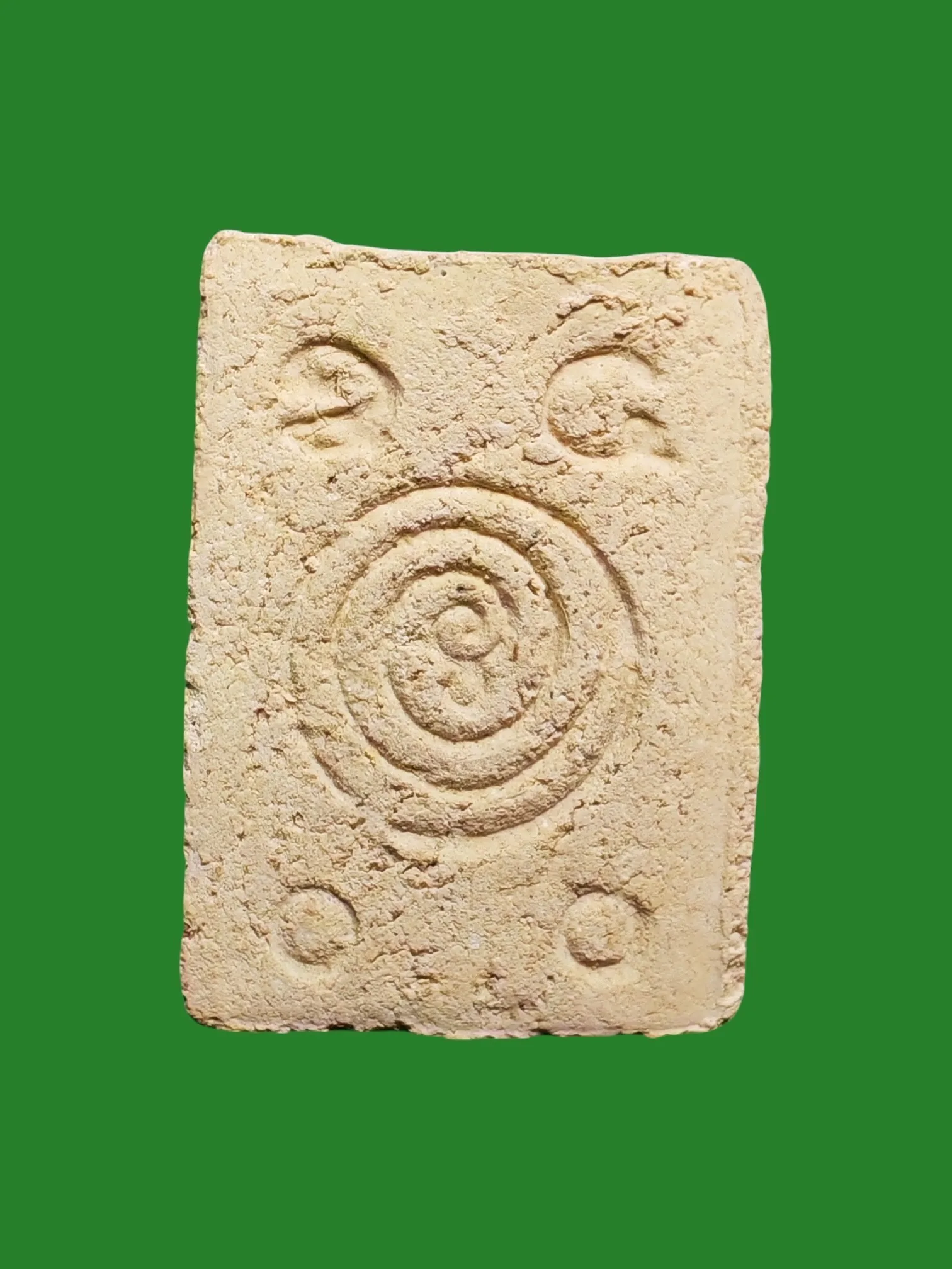 Sunday Buddha Amulet, Abhaya Mudra, Blessed by Khun Mae Boon Ruean Tong Boon Toem, B.E. 2499, Powder, Wat Sampanthawong — รูปที่ 3