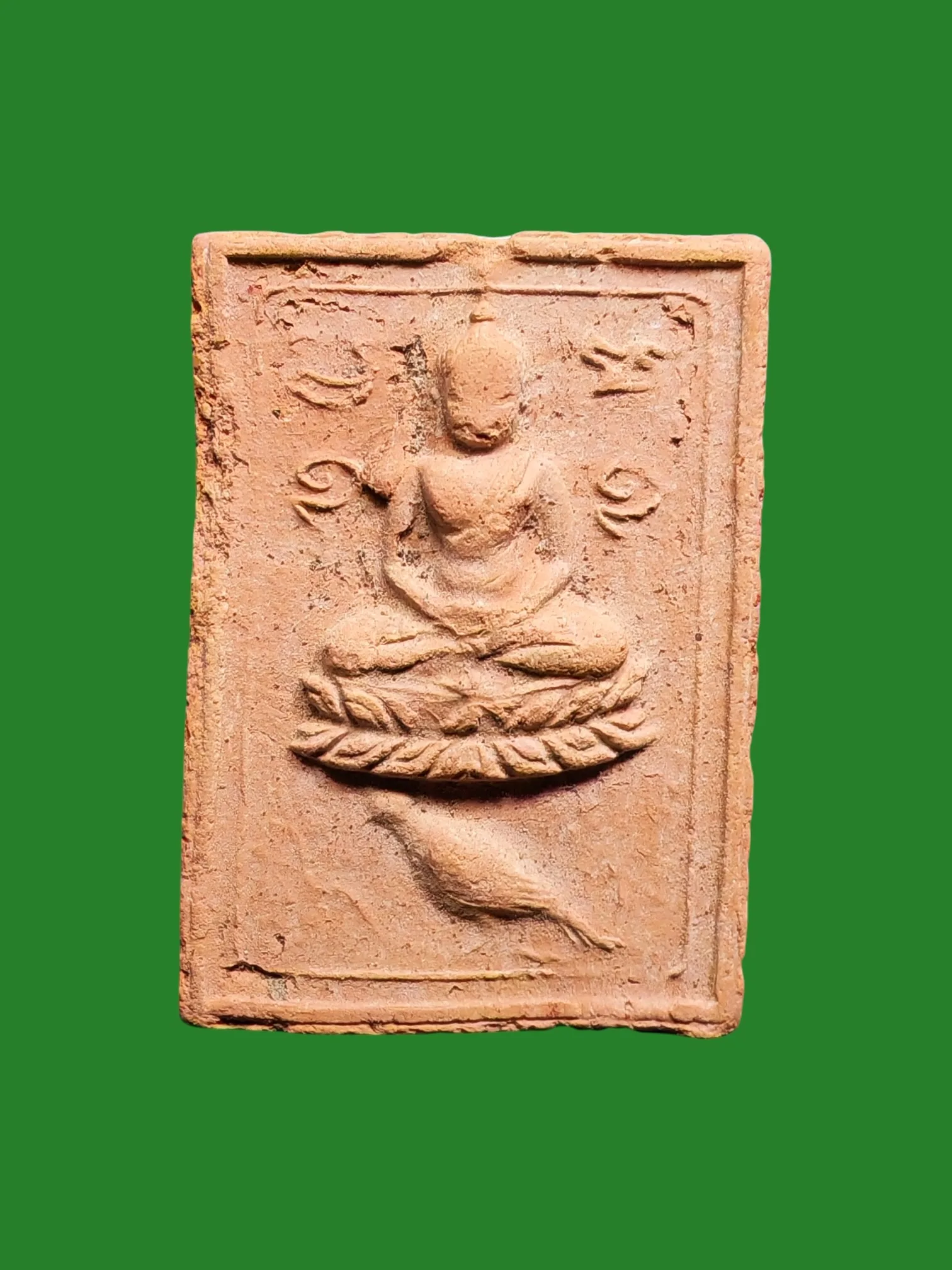 Luang Pho Pan Rode Pim Khi Nok Amulet, Wat Bang Nom Kho, B.E. 2511, Blessed by Luang Pu Rusi Ling Dam