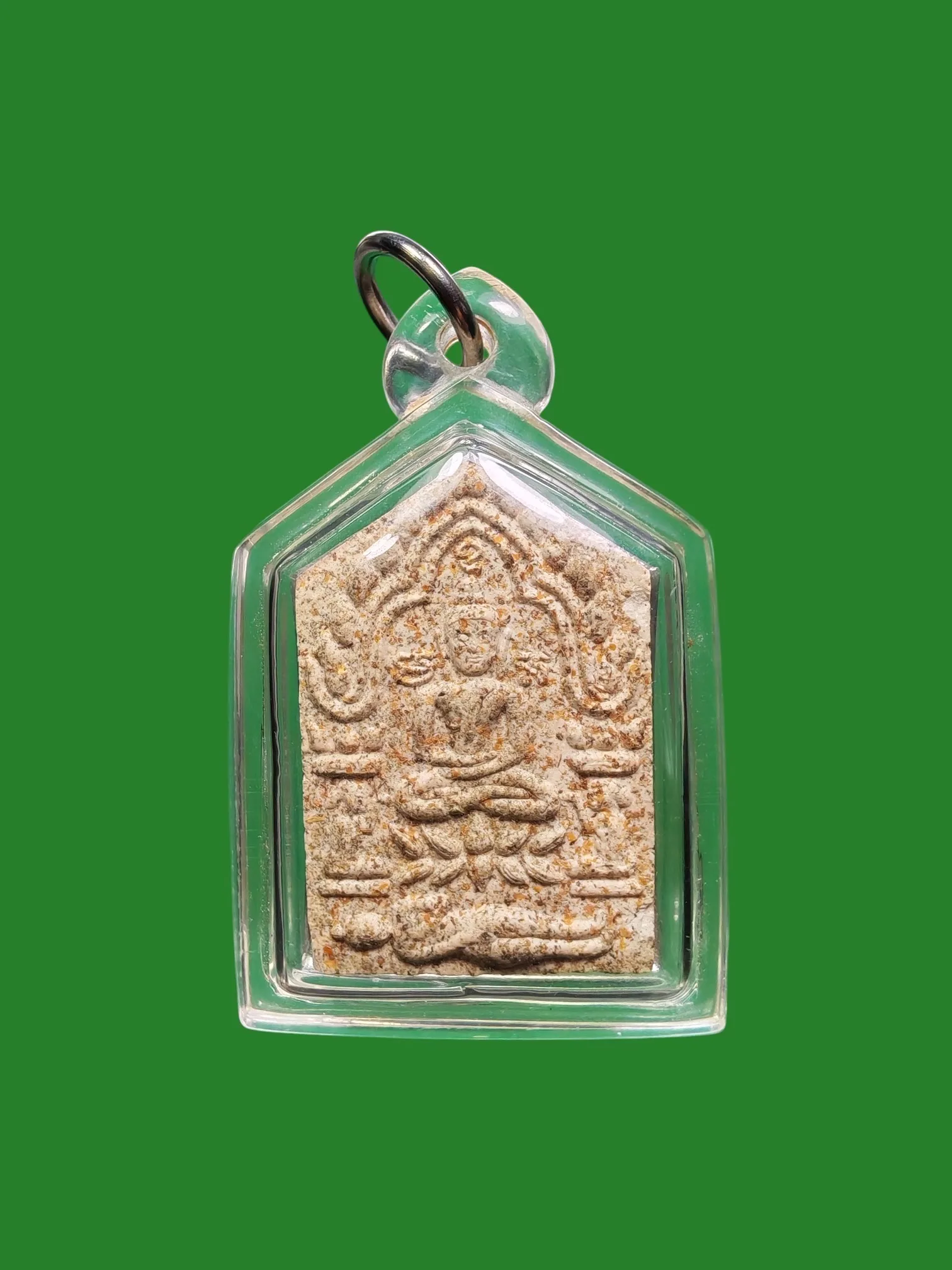 Luang Pu Rit Kumarn Thong Amulet Wat Chon Prathan Buriram B.E. 2547 Prosperity Edition Small Print