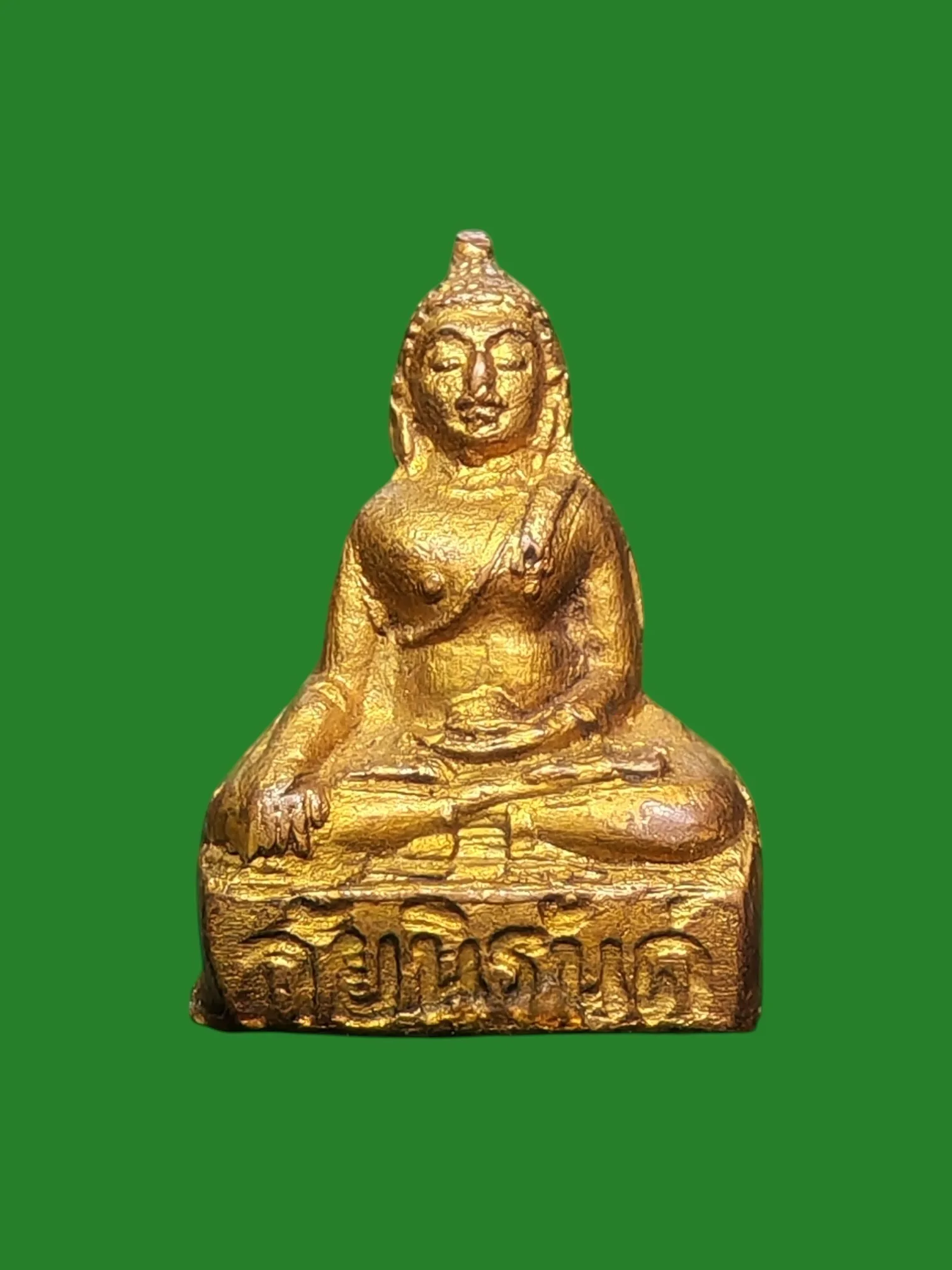 Phra Kling Phai Nirun Pho Tan Seng Wat Laem Sai Songkhla 2509 Gold Leaf