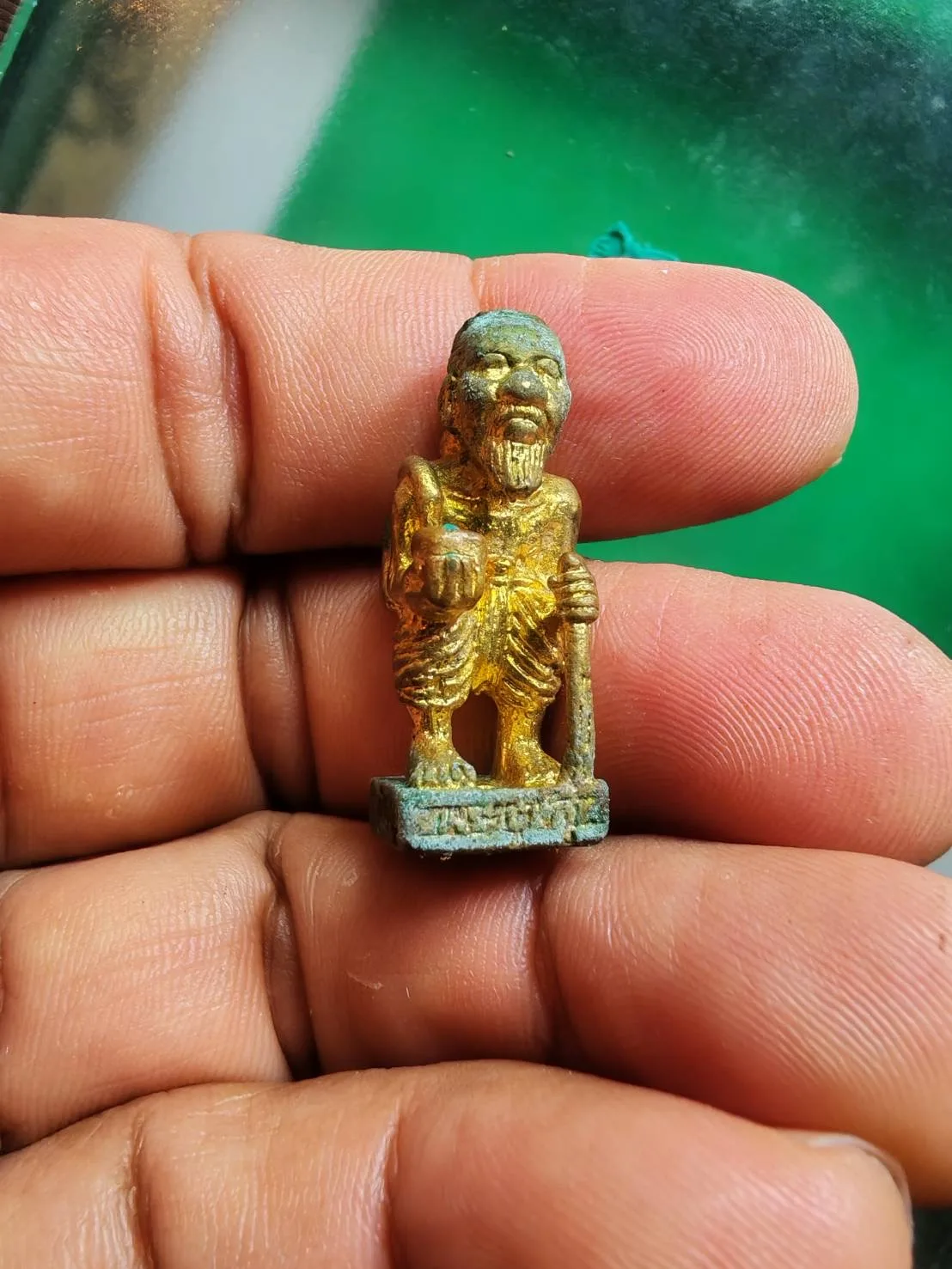 Chucha First Edition Luang Pho Saiw Wat Preedaram B.E. 2540 Brass #479 — รูปที่ 4