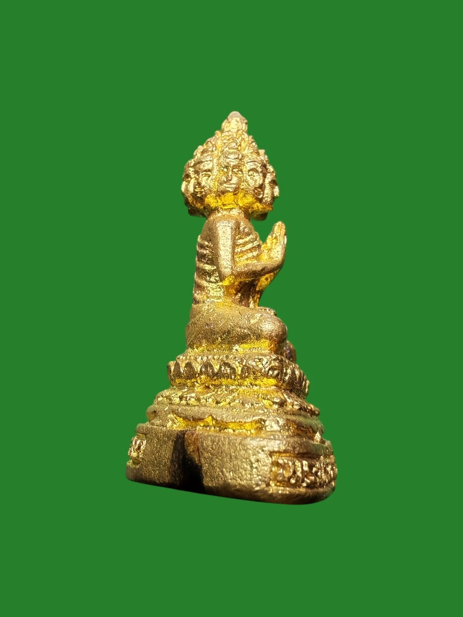 Phra Setthinavakodit Brass Luang Pu Ma Yanaaro Wat Santiwiwek Roi Et B.E. 2552 — รูปที่ 2
