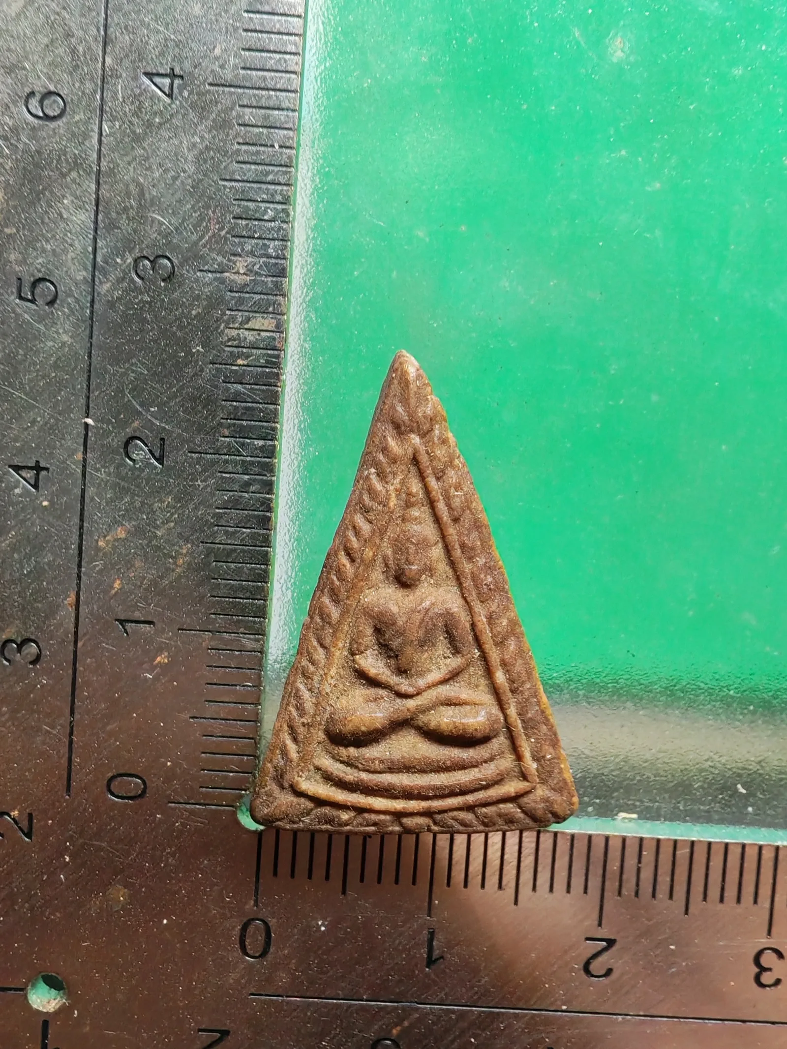 Nang Phraya Sorng Nam Luang Pho Wichian Wat Noen Sutthavas Chonburi B.E. 2497 108 Herbal Powder Amulet — รูปที่ 3