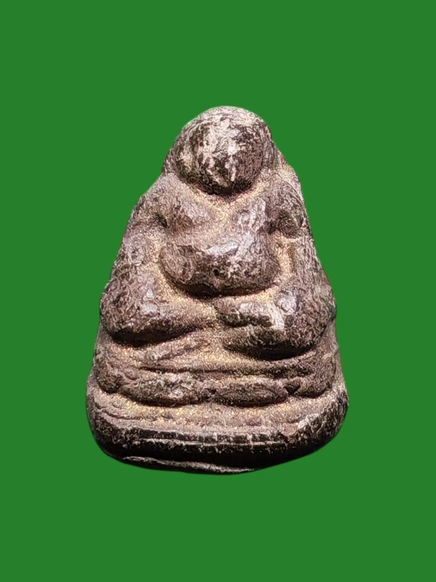 Phra Sangkachai Black Sacred Powder Luang Pu Thiam Wat Kasattrathirat Ayutthaya B.E. 2519