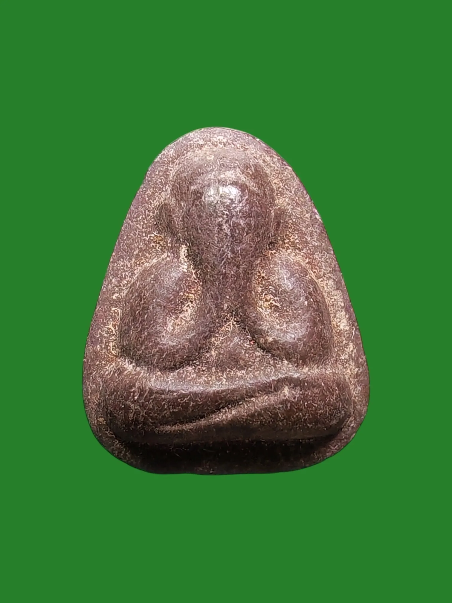 Phra Pid Ta Powder Amulet Wat Khruea Wan Chonburi B.E. 2507 by Luang Pho Wichian