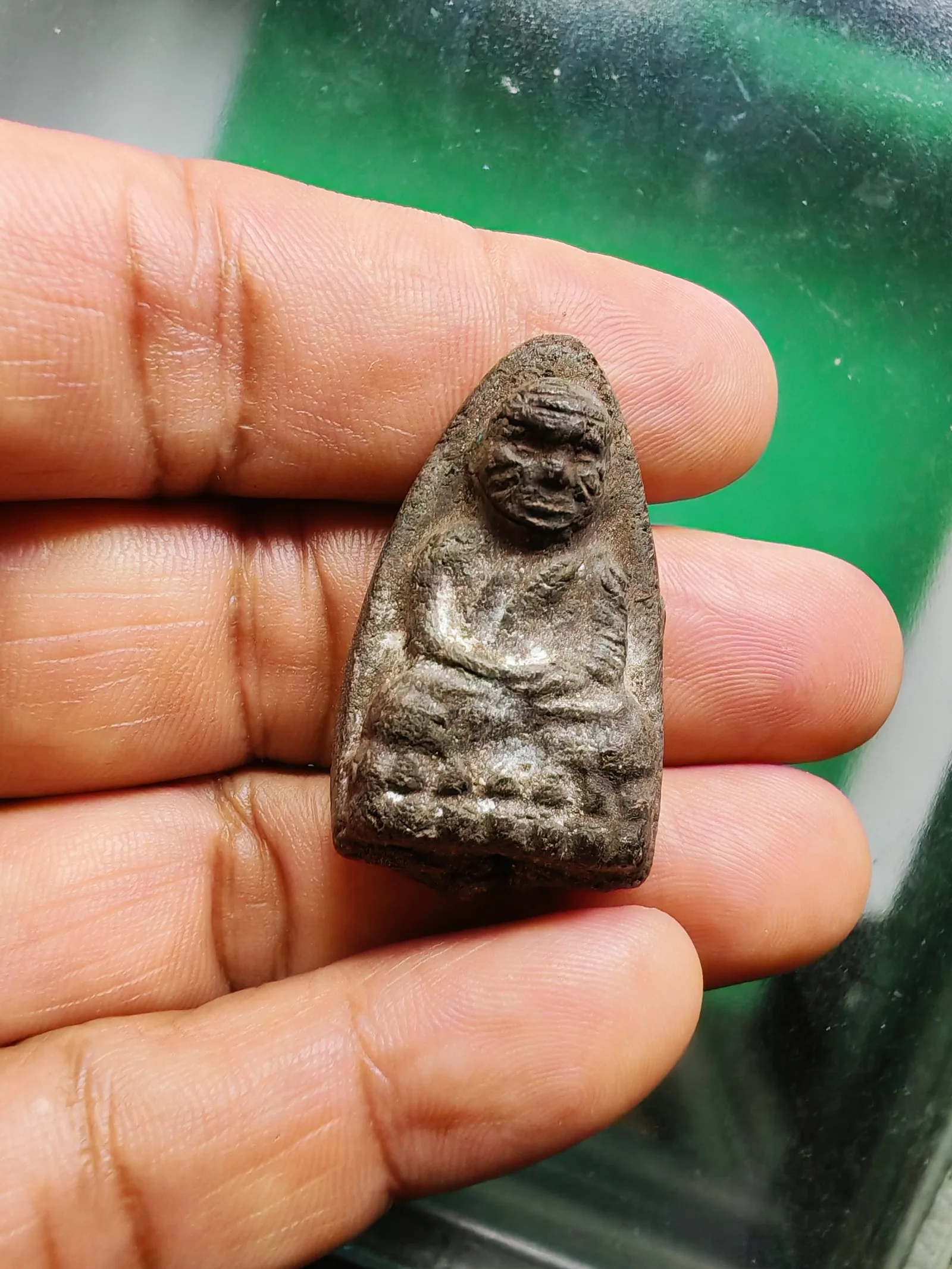 Luang Pu Tuad Lang Khor 1 Wat Khao Or B.E. 2505 Sacred Herb Wan Amulet — รูปที่ 4