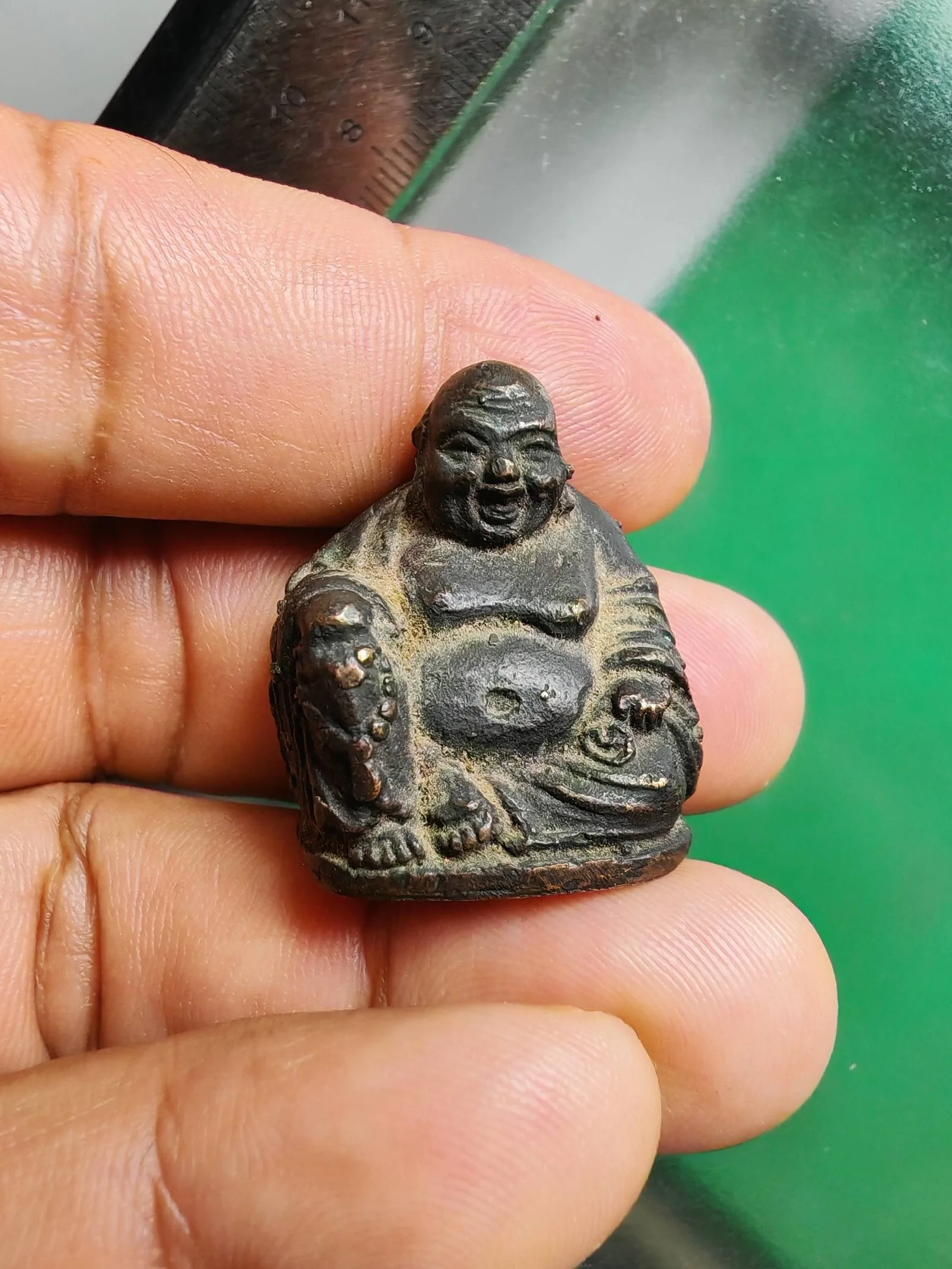 Phra Sangkachai Wat Chinoras B.E. 2512 Sacred Alloy Amulet — รูปที่ 5