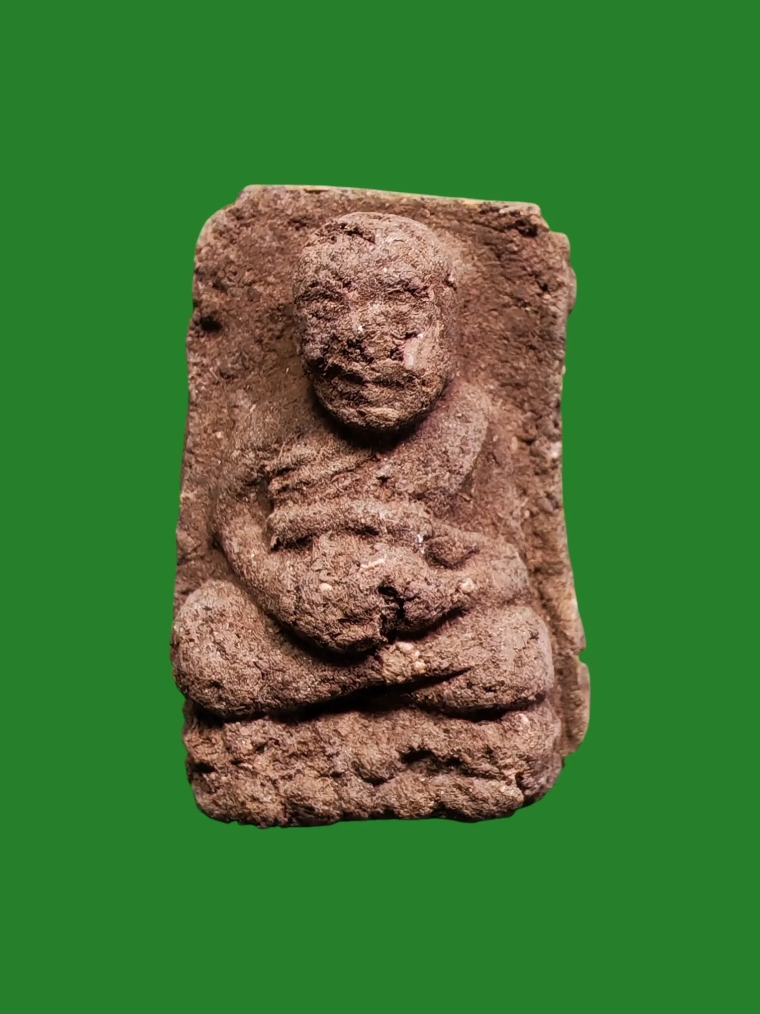 Luang Pho Bo Powder Amulet, 1st Edition, Wat Silachol Khaet, Nakhon Si Thammarat, B.E. 2505