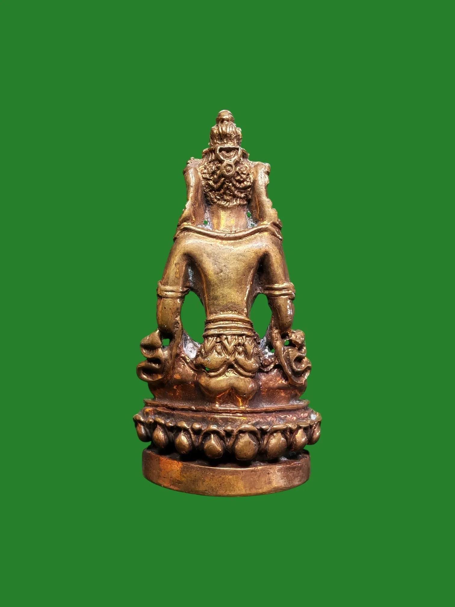 Phra Kring Avalokiteshvara Wat Bowonniwet B.E. 2538 — Luang Pho Somdej Sangkharat Sacred Powder Amulet #654 — รูปที่ 3